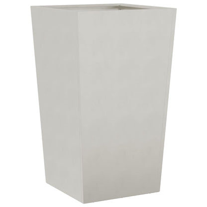 Plantenbakken 2 st 45x45x75 cm roestvrij staal