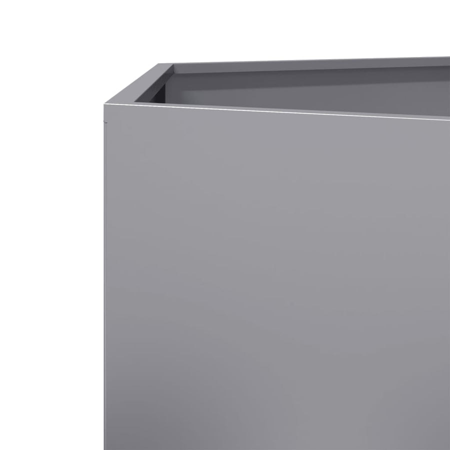 Plantenbak zeshoek 46x40x45 cm gegalvaniseerd staal
