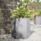 Planter hexagonal 46x40x45 cm galvanized steel