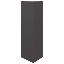 Plantenbak driehoek 30x26x75 cm staal zwart