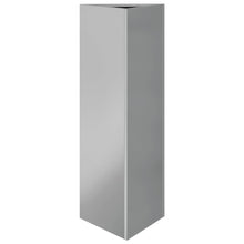Plantenbak driehoek 30x26x75 cm gegalvaniseerd staal