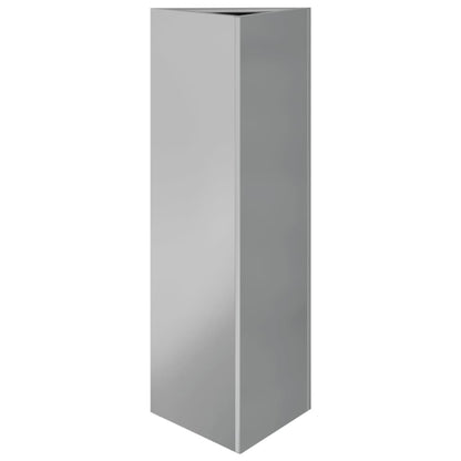 Plantenbak driehoek 30x26x75 cm gegalvaniseerd staal