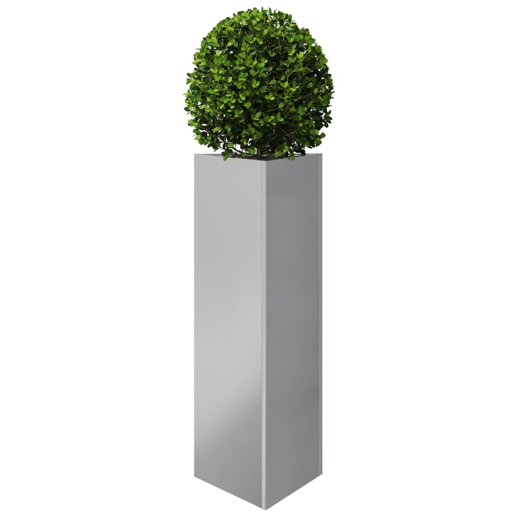 Plantenbak driehoek 30x26x75 cm gegalvaniseerd staal