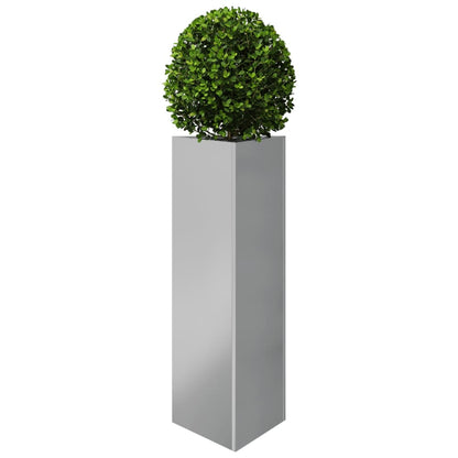 Plantenbak driehoek 30x26x75 cm gegalvaniseerd staal