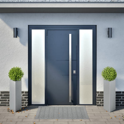 Plantenbakken 2 St Driehoek 30X26X75 Cm Gegalvaniseerd Staal