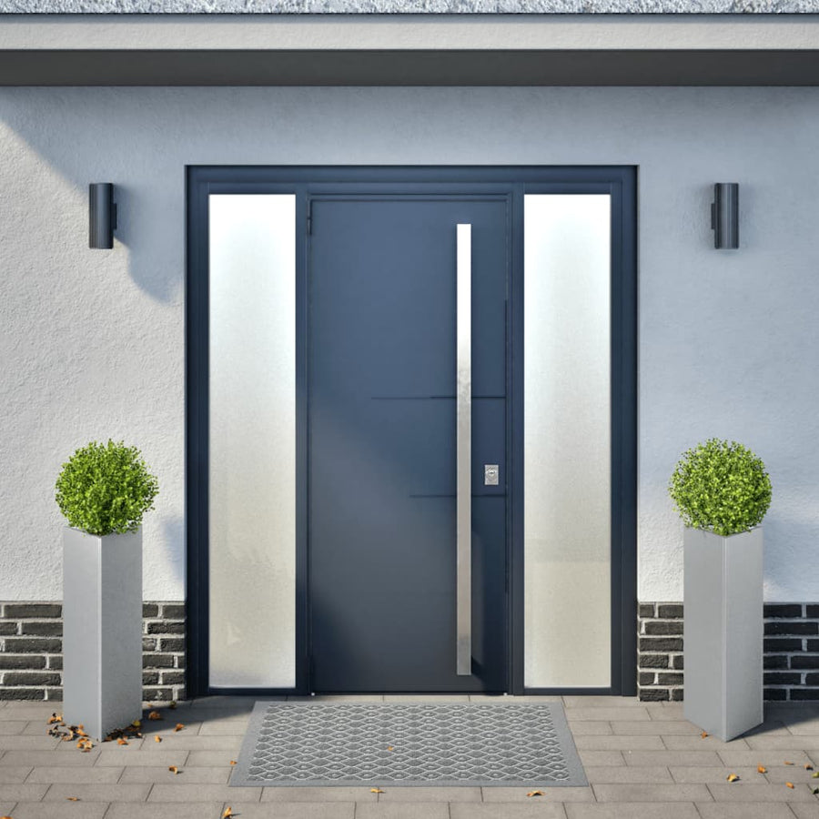 Plantenbakken 2 St Driehoek 30X26X75 Cm Gegalvaniseerd Staal