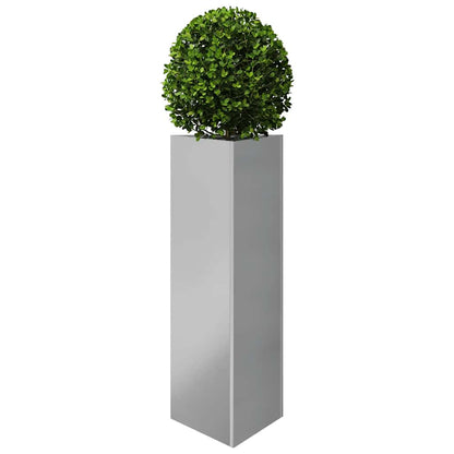 Plantenbakken 2 St Driehoek 30X26X75 Cm Gegalvaniseerd Staal