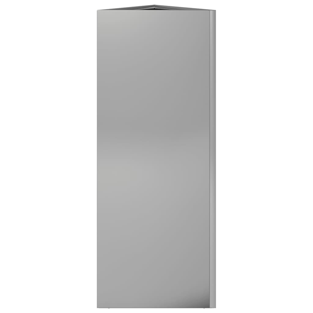 Plantenbakken 2 St Driehoek 30X26X75 Cm Gegalvaniseerd Staal