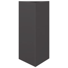 Plantenbak driehoek 40x34,5x70 cm staal zwart