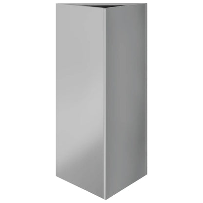 Plantenbak driehoek 40x34,5x70 cm gegalvaniseerd staal
