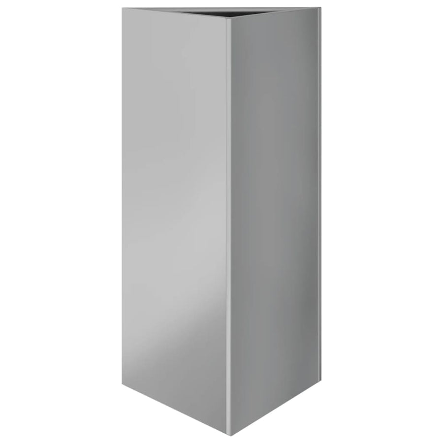 Plantenbak driehoek 40x34,5x70 cm gegalvaniseerd staal