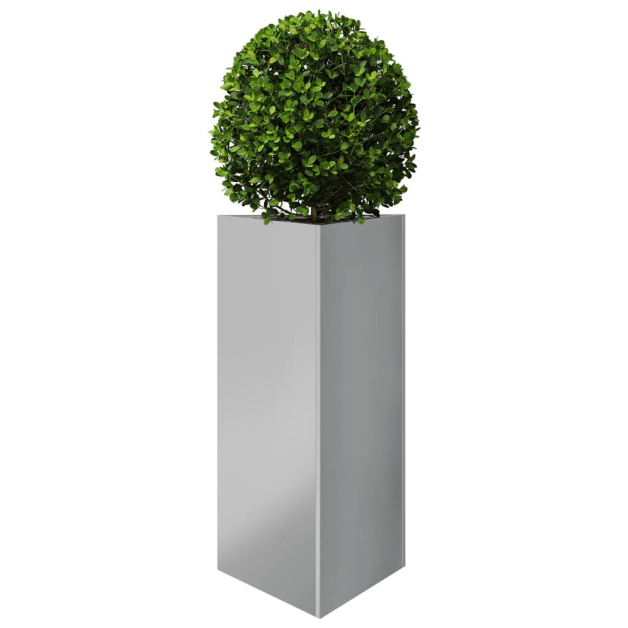 Plantenbak driehoek 40x34,5x70 cm gegalvaniseerd staal