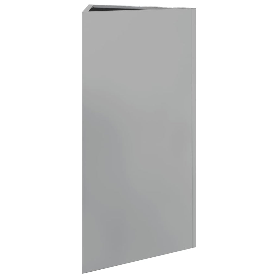 Plantenbak driehoek 40x34,5x70 cm gegalvaniseerd staal