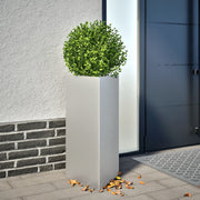 Plantenbak driehoek 40x34,5x70 cm gegalvaniseerd staal