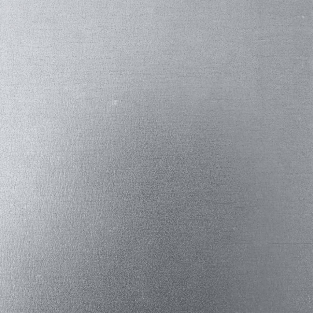 Plantenbakken 2 st driehoek 40x34,5x70 cm gegalvaniseerd staal
