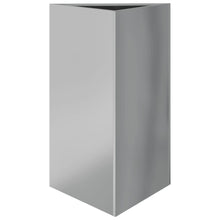Plantenbak driehoek 50x43x75 cm gegalvaniseerd staal