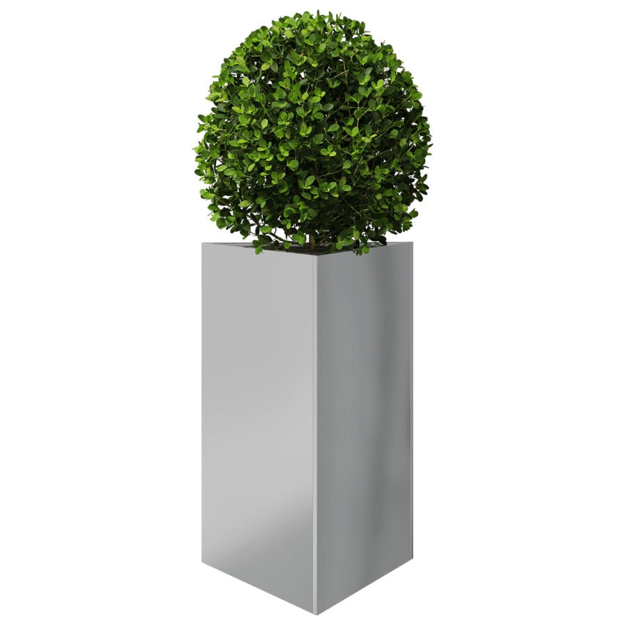 Plantenbak driehoek 50x43x75 cm gegalvaniseerd staal