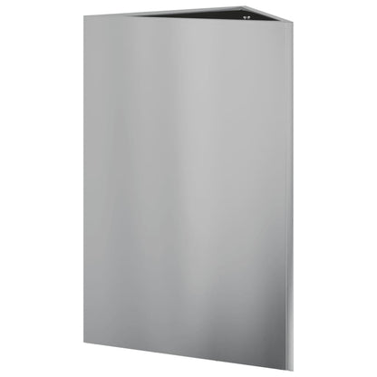 Plantenbak driehoek 50x43x75 cm gegalvaniseerd staal