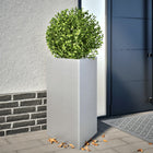 Planter triangle 50x43x75 cm galvanized steel