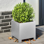 Plantenbak 30x30x30 cm gegalvaniseerd staal 2 stuks