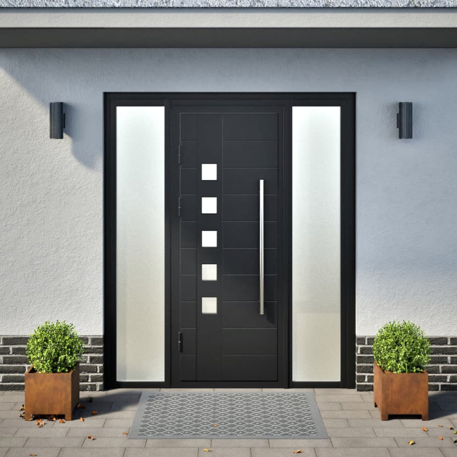 Plantenbakken 2 st 30x30x30 cm cortenstaal