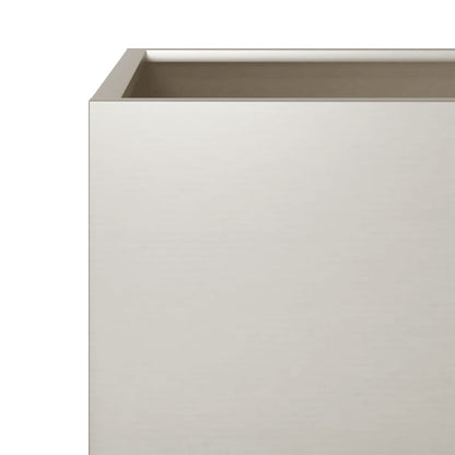 Plantenbakken 2 st 30x30x30 cm cortenstaal