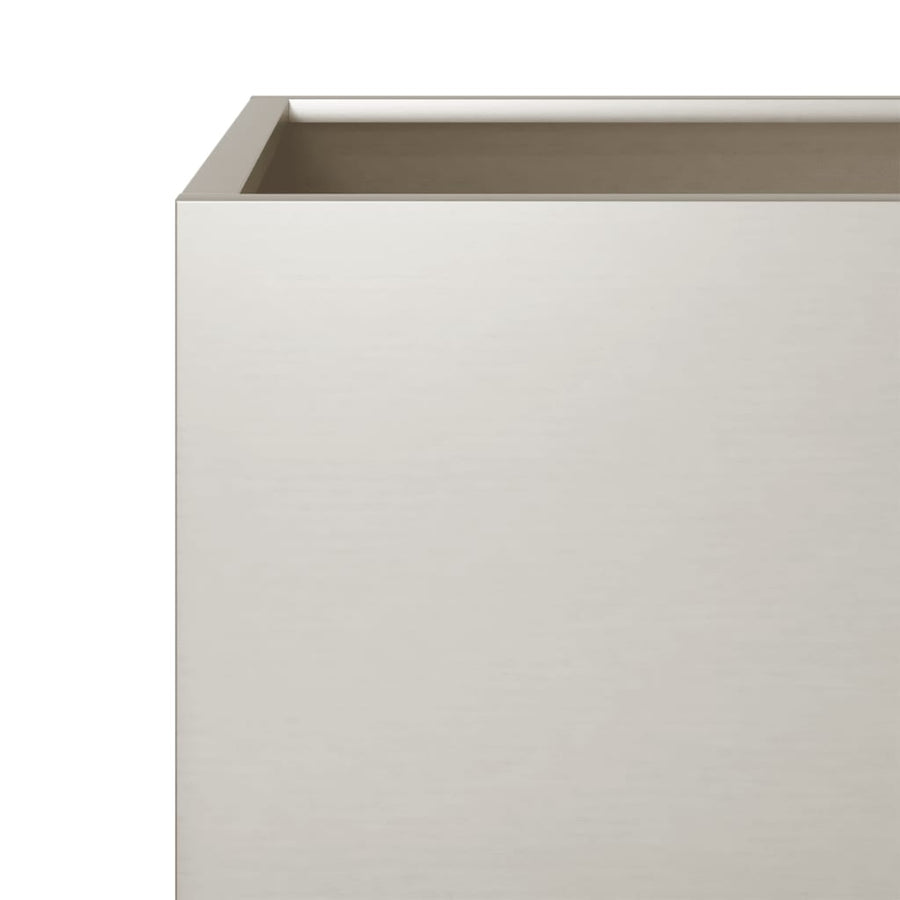 Plantenbakken 2 st 30x30x30 cm cortenstaal