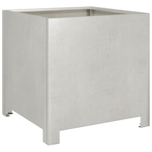 Plantenbank 40x40x40 cm roestvrij staal
