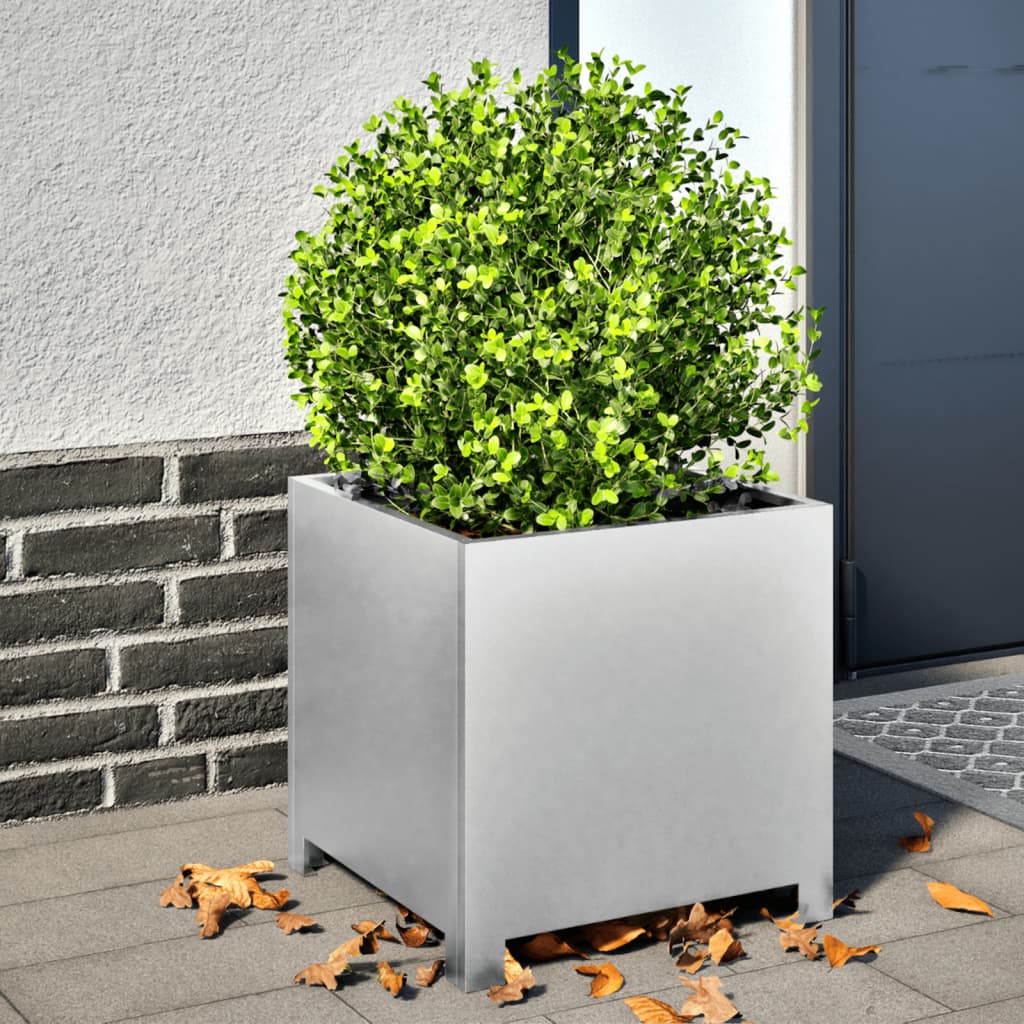 Plantenbank 40x40x40 cm gegalvaniseerd staal