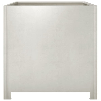 Plantenbak 50x50x50 cm roestvrij staal