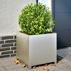 Planter 50x50x50 cm stainless steel