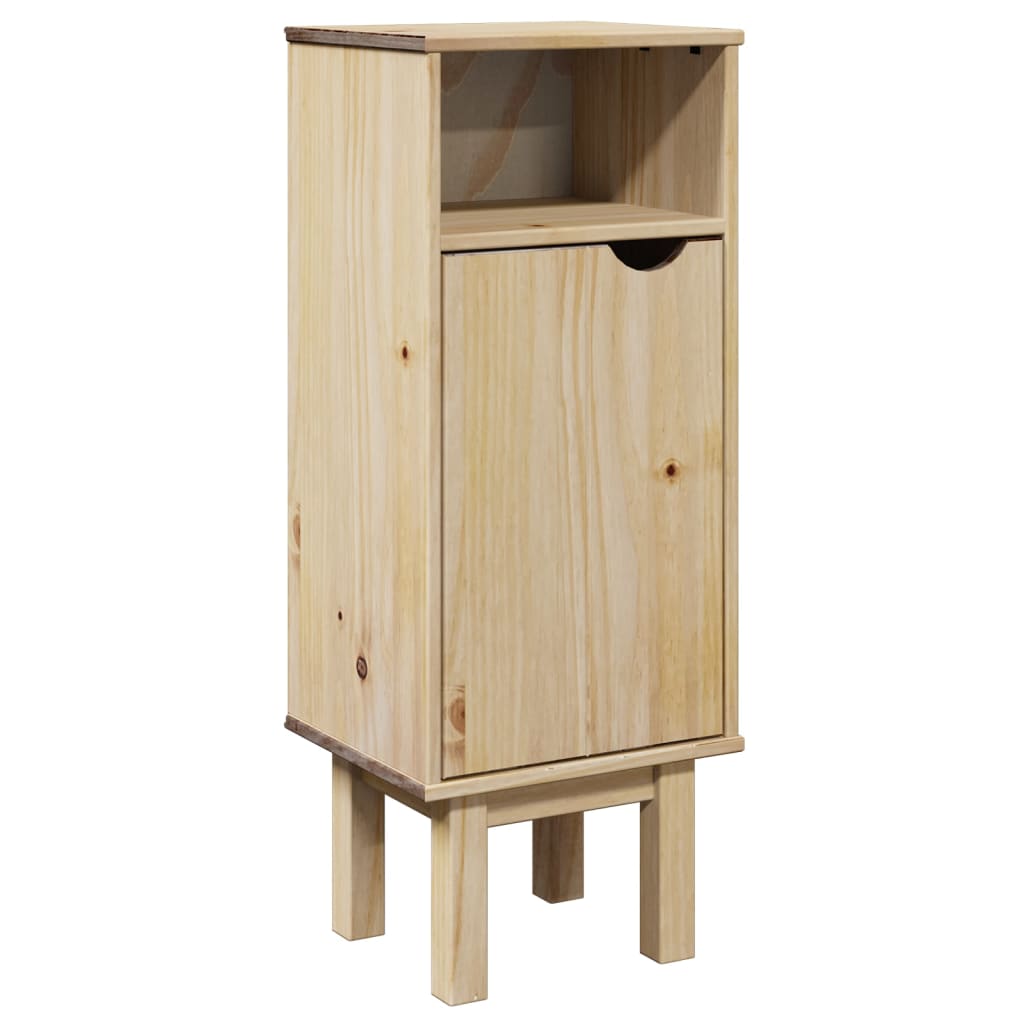 Badkamerkast OTTA 35x30x90 cm massief grenenhout