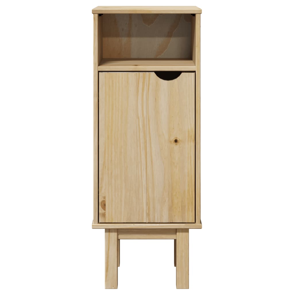 Badkamerkast OTTA 35x30x90 cm massief grenenhout