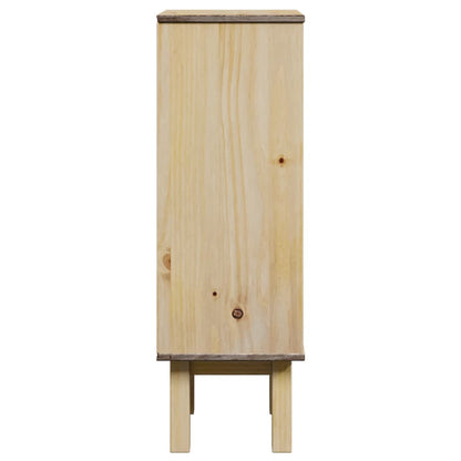 Badkamerkast OTTA 35x30x90 cm massief grenenhout