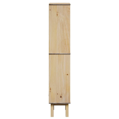 Badkamerkast OTTA 35x30x159 cm massief grenenhout