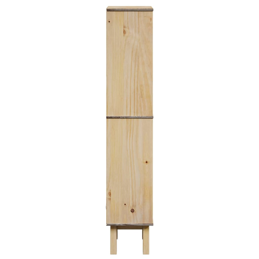 Badkamerkast OTTA 35x30x159 cm massief grenenhout