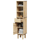 Badkamerkast grenenhout 35x30x159 cm