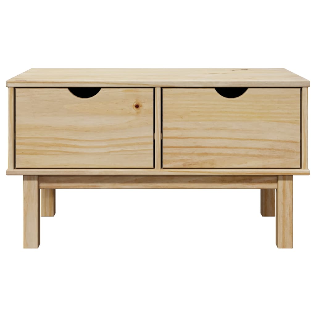Gangbankje OTTA 80x40x45 cm massief grenenhout