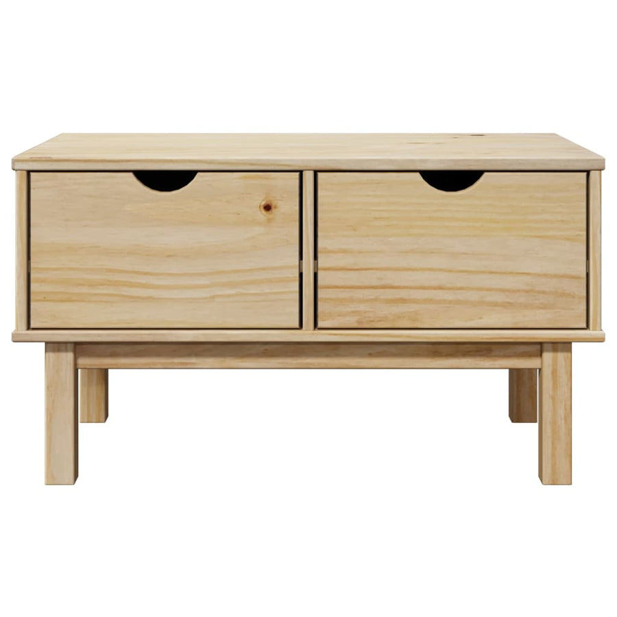Gangbankje OTTA 80x40x45 cm massief grenenhout