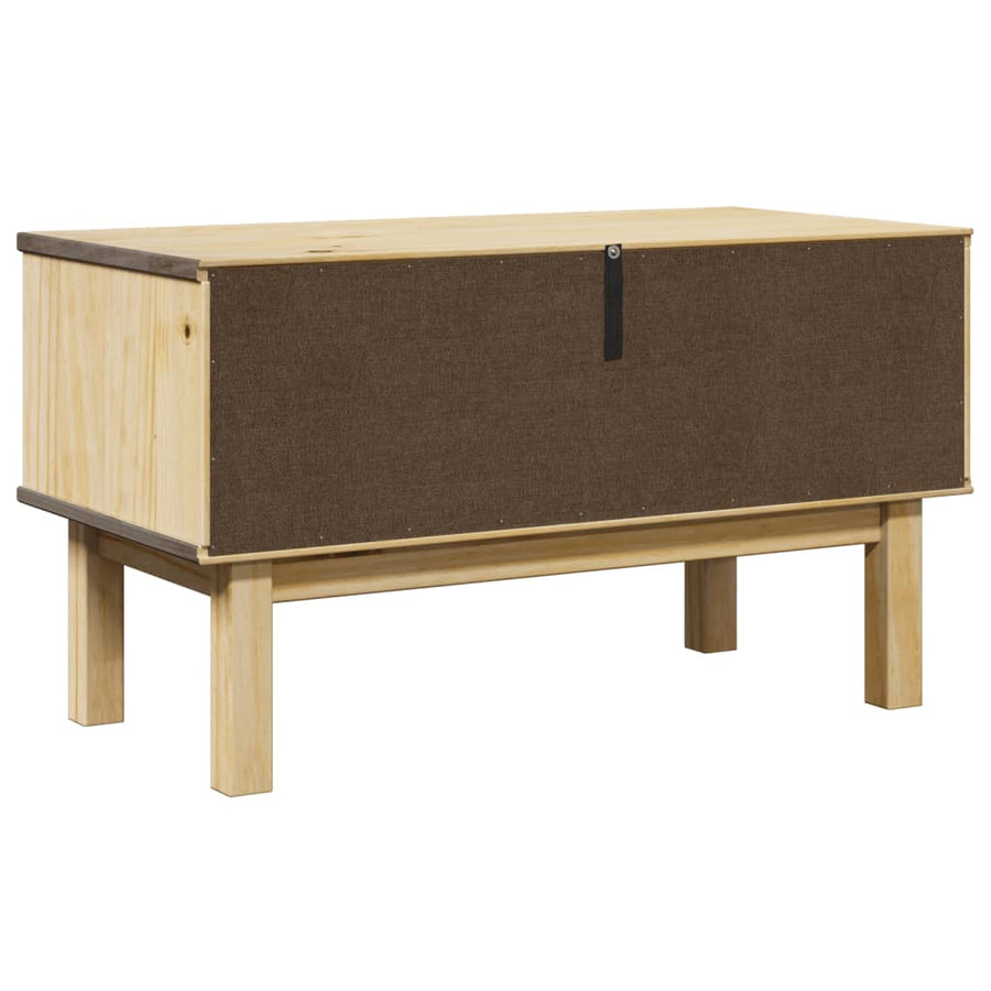 Gangbankje OTTA 80x40x45 cm massief grenenhout