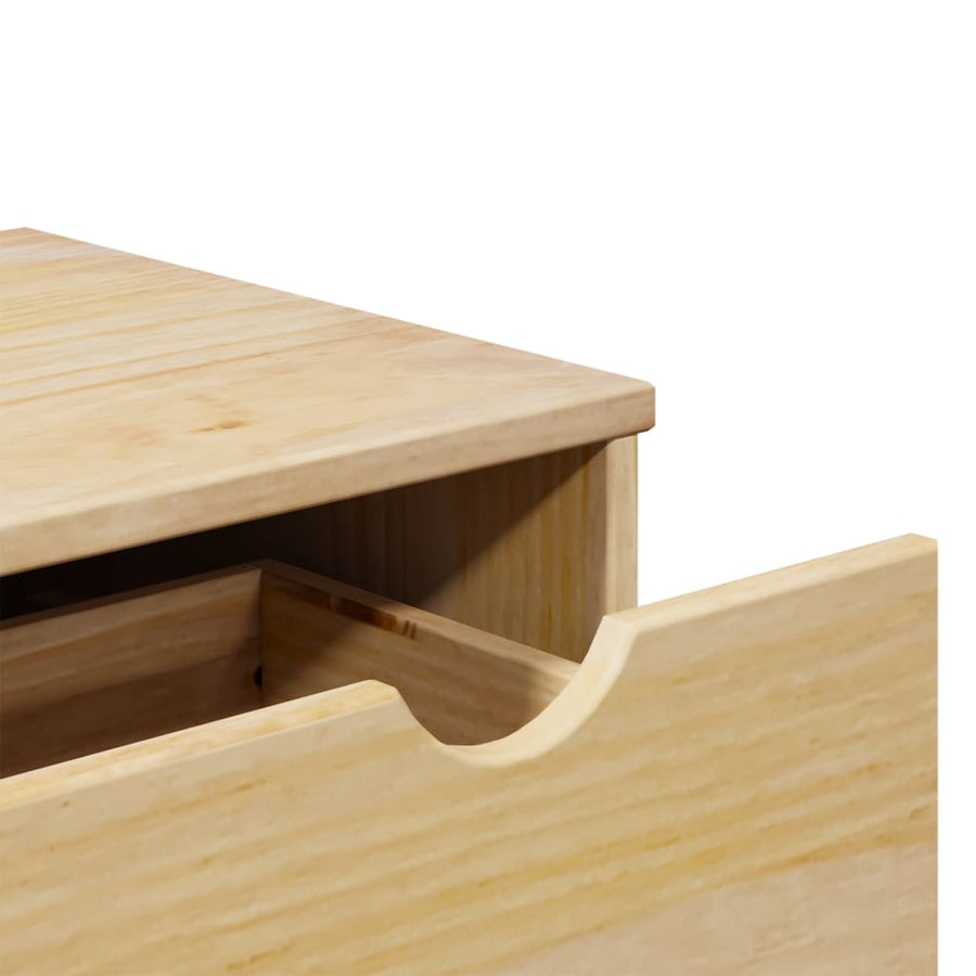 Gangbankje OTTA 80x40x45 cm massief grenenhout