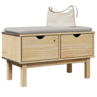 Hallway bench OTTA 80x40x45 cm solid pine wood