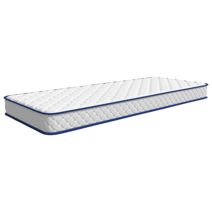 Traagschuimmatras 80x200x17 cm wit
