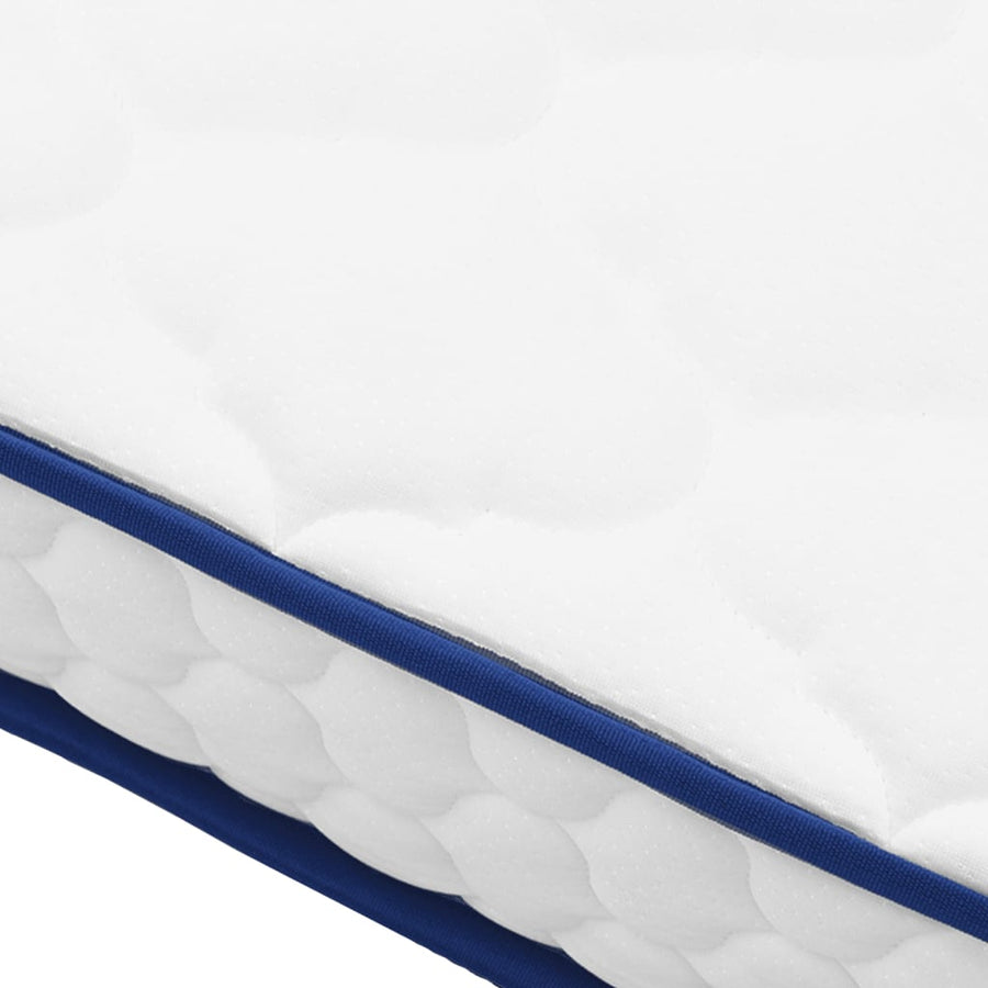 Traagschuimmatras 80x200x17 cm wit