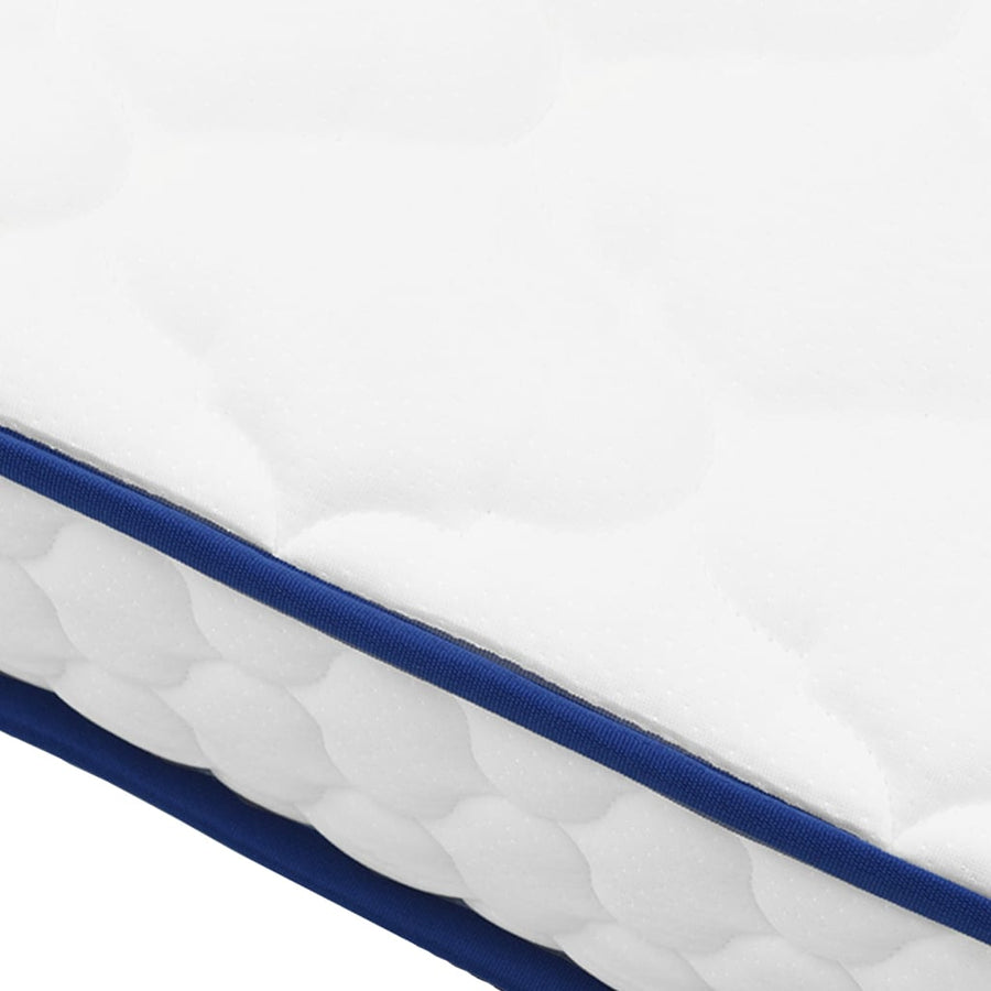 Traagschuimmatras 90x190x17 cm wit