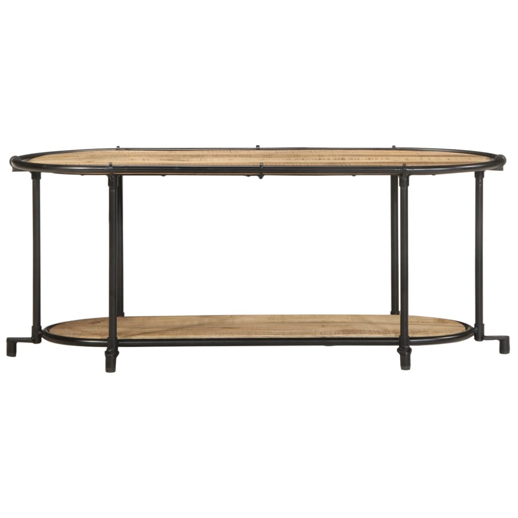 Tv-meubel 100x42x40 cm massief ruw mangohout