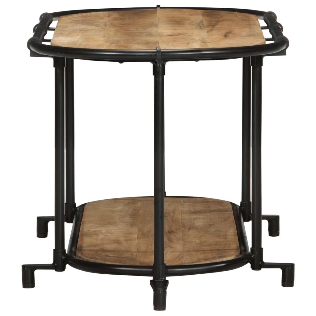 Tv-meubel 100x42x40 cm massief ruw mangohout