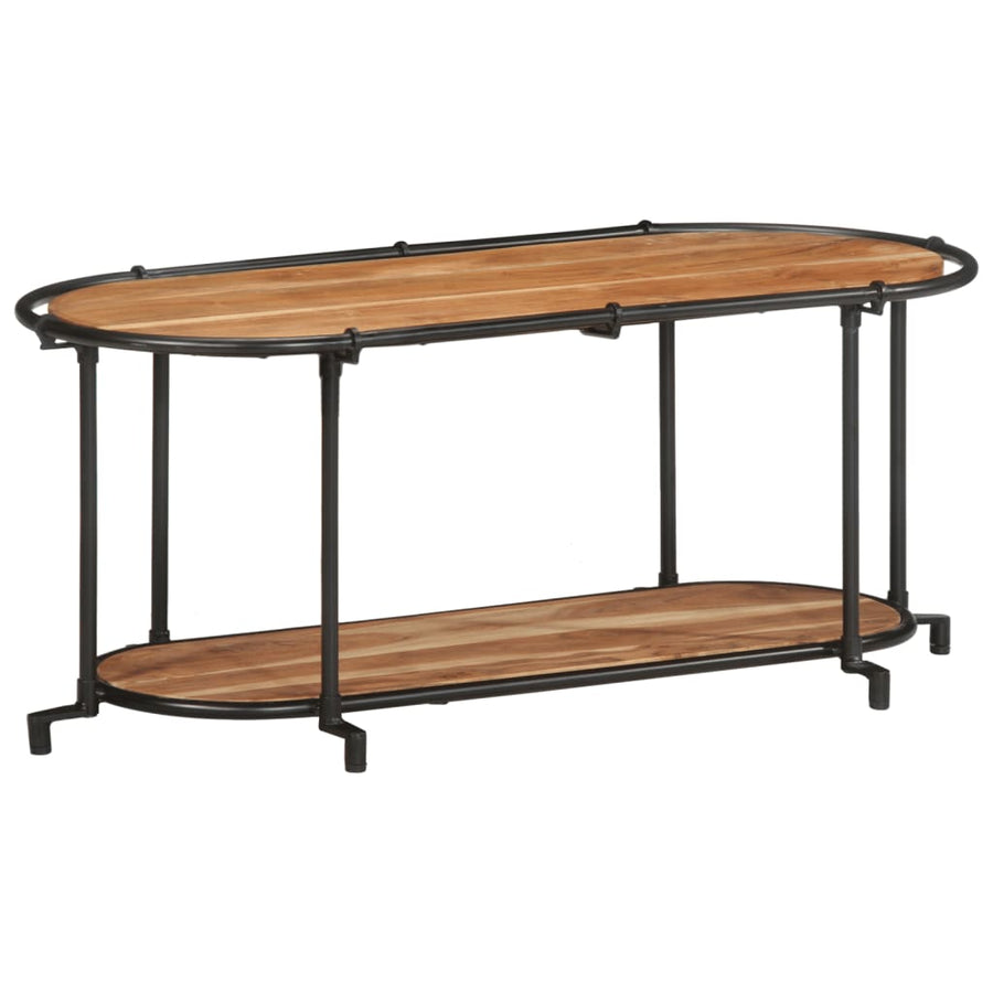 Tv-meubel 100x42x40 cm massief acaciahout