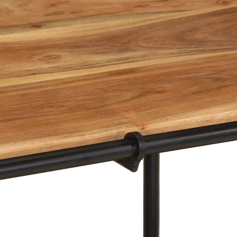 Tv-meubel 100x42x40 cm massief acaciahout