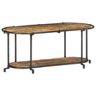 TV cabinet 100x42x40 cm solid reclaimed wood